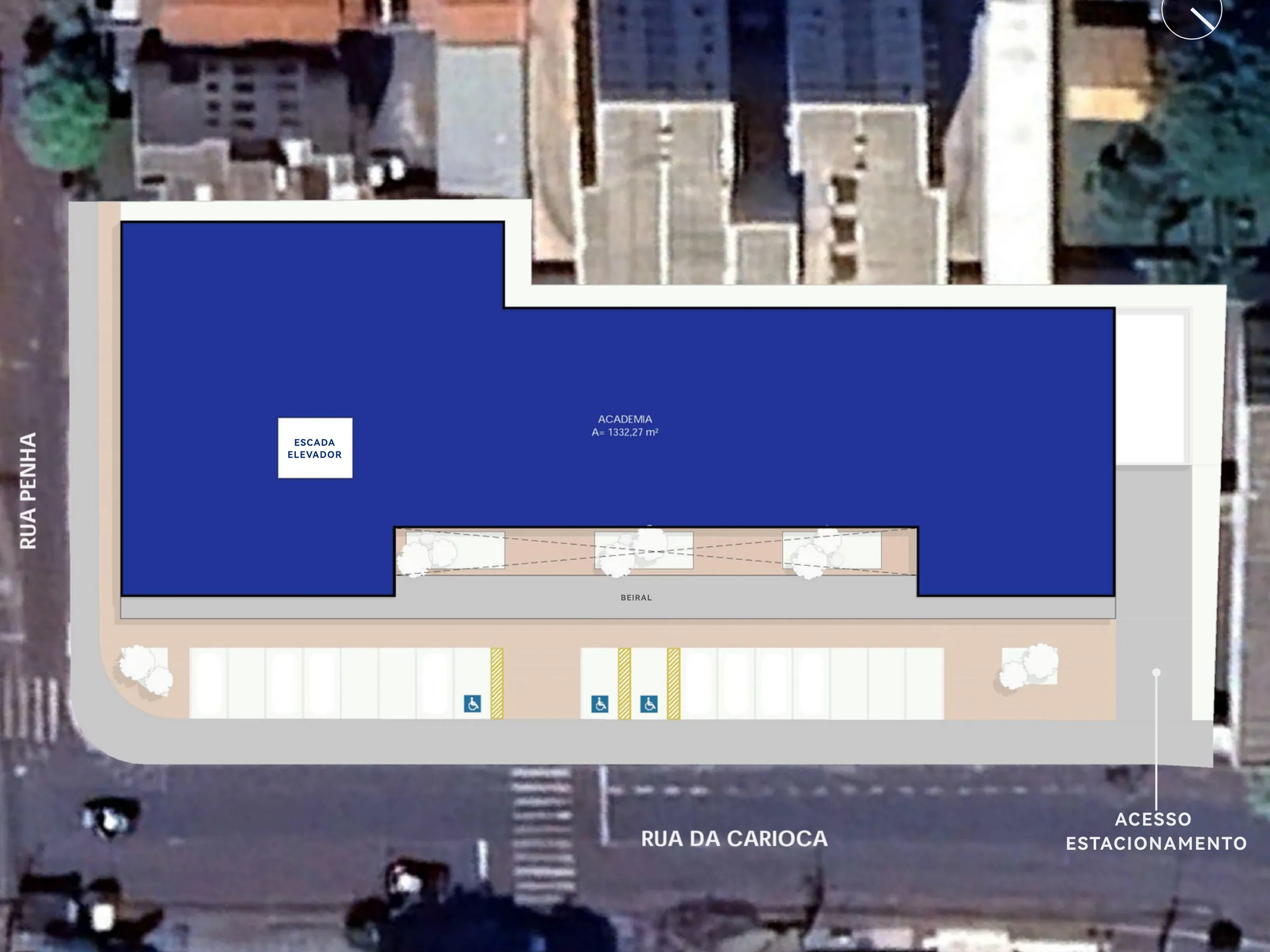 Planta do 1º pavimento
