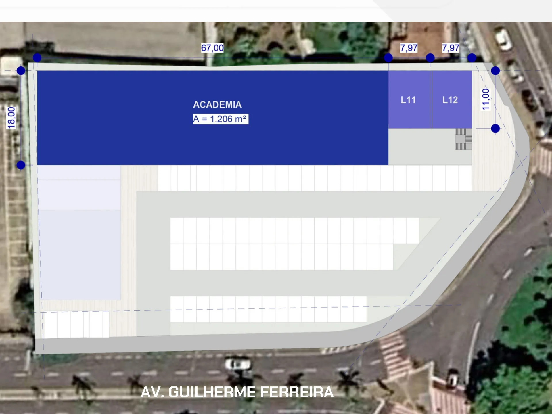 Planta do 1º pavimento