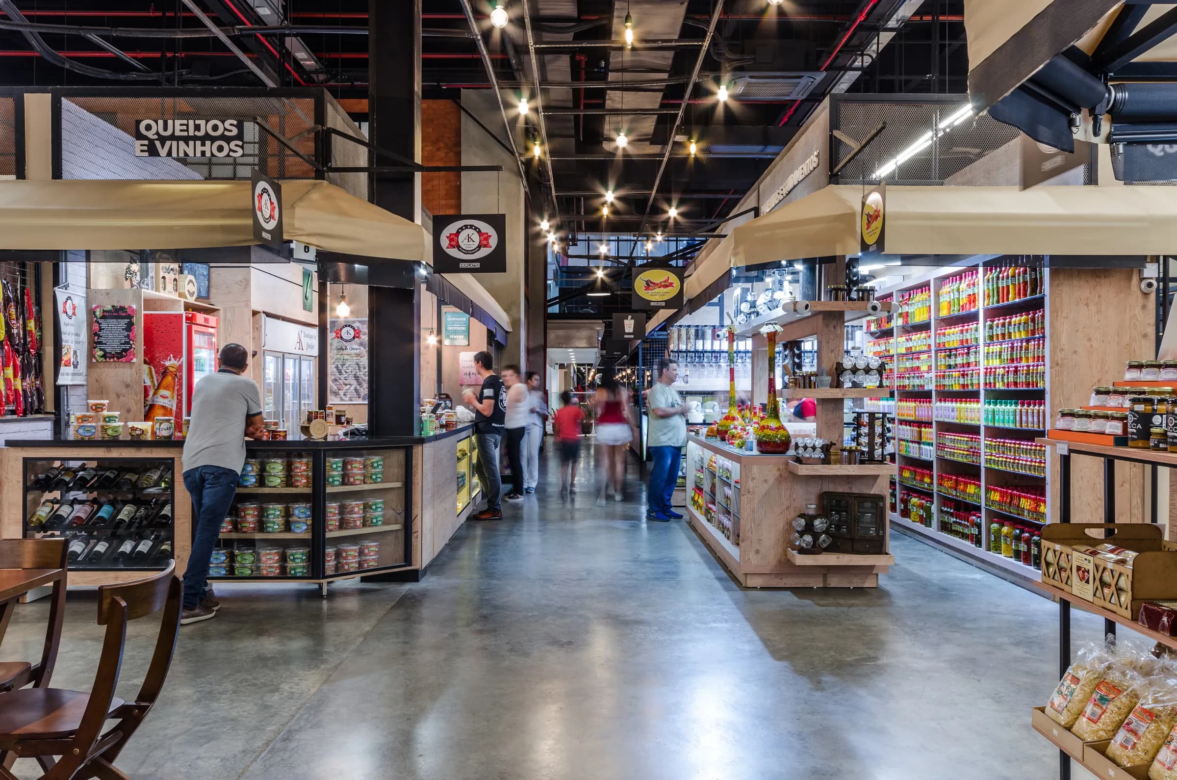 Mercado e adega